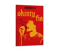 Szzmyo Fontaines D.C. Skinty Fia Music Wall Art - Decorative Canvas - Modern Aesthetic - Bedroom and Living Room Art - 16x24 Inch (40x60 cm) Frame Style
