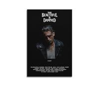 Szzmyo G-Eazy Poster The Beautiful & Damned Album Poster Decorative Painting Modern Aesthetic Canvas Poster Bedroom Art Living Room Decoration Poster 12x18inch(30x45cm) Unframe-Style