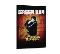 Szzmyo Green Day 21st Century Breakdown Poster Decorative Painting Modern Aesthetic Canvas Poster Bedroom Art Living Room Decoration Poster 08x12inch(20x30cm) Frame-Style