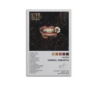 Szzmyo Hozier Poster Unreal Unearth Album Poster Decorative Painting Modern Aesthetic Canvas Poster Bedroom Art Living Room Decoration Poster 12x18inch(30x45cm) Unframe-Style