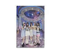 Szzmyo ILLIT Poster Decorative Modern Aesthetic Canvas Poster 12x18inch (30x45cm) Unframe-Style for Living Room, Bedroom, Bathroom, Classroom, Hallway, Office