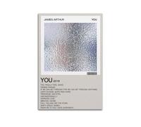Szzmyo James Arthur Poster You Album Poster Decorative Painting Modern Aesthetic Canvas Poster Bedroom Art Living Room Decoration Poster 12x18inch(30x45cm) Unframe-Style