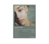 Szzmyo Jorja Smith Poster Lost & Found Album Poster Decorative Painting Modern Aesthetic Canvas Poster Bedroom Art Living Room Decoration Poster 12x18inch(30x45cm) Unframe-Style