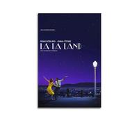 Szzmyo La La Land Movie Poster Decorative Painting Modern Aesthetic Canvas Poster Bedroom Art Living Room Decoration Poster 16x24inch(40x60cm) Unframe-Style