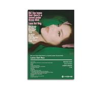 Szzmyo Lana Del Did You Know That There's A Tunnel Under Ocean BLVD The Rey Album Poster Decorative Painting Modern Aesthetic Canvas Poster Bedroom Art Living Room Decoration Poster 12x18inch(30x45cm