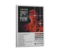 Szzmyo Lemon Demon Poster Spirit Phone Album Poster Decorative Painting Modern Aesthetic Canvas Poster Bedroom Art Living Room Decoration Poster 08x12inch(20x30cm) Frame-Style