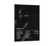 Szzmyo Lil Tjay Poster Destined 2 Win Album Poster Decorative Painting Modern Aesthetic Canvas Poster Bedroom Art Living Room Decoration Poster 08x12inch(20x30cm) Frame-Style