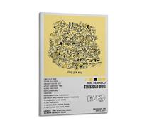 Szzmyo Mac Demarco Poster This Old Dog Album Poster Decorative Painting Modern Aesthetic Canvas Poster Bedroom Art Living Room Decoration Poster 12x18inch(30x45cm) Frame-Style