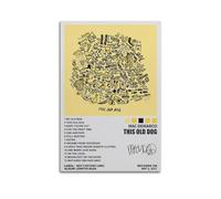 Szzmyo Mac Demarco Poster This Old Dog Album Poster Decorative Painting Modern Aesthetic Canvas Poster Bedroom Art Living Room Decoration Poster 12x18inch(30x45cm) Unframe-Style