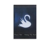 Szzmyo Mazzy Star Among My Swan Album Wall Art Modern Aesthetic Canvas Bedroom & Living Room Decor 12x18inch (30x45cm), Unframed