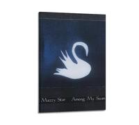 Szzmyo Mazzy Star Poster - Among My Swan Album Art - Modern Aesthetic Canvas - Bedroom & Living Room Decoration - 08x12inch (20x30cm) Frame-Style