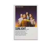 Szzmyo Spacey Jane Sunlight Album Poster Decorative Painting Modern Aesthetic Canvas Poster Bedroom Art Living Room Decoration Poster 08x12inch(20x30cm) Unframe-Style
