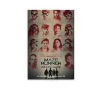 Szzmyo The Maze Runner Movie Poster Decorative Painting Modern Aesthetic Canvas Poster Bedroom Art Living Room Decoration Poster 12x18inch(30x45cm) Unframe-Style