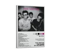 Szzmyo The Smith Poster The Sound of The Smiths Album Poster Decorative Painting Modern Aesthetic Canvas Poster Bedroom Art Living Room Decoration Poster 08x12inch(20x30cm) Frame-Style