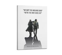 Szzmyo The Walking Dead The Ones Who Live Poster Decorative Painting Modern Aesthetic Canvas Poster Bedroom Art Living Room Decoration Poster 08x12inch(20x30cm) Frame-Style