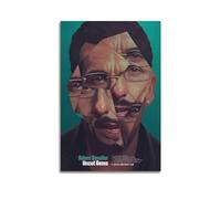 Szzmyo Uncut Gems Movie Poster Decorative Painting Modern Aesthetic Canvas Poster Bedroom Art Living Room Decoration Poster 12x18inch(30x45cm) Unframe-Style