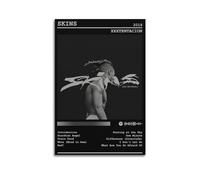 Szzmyo Xxxtentacion Poster Skins Album Poster Decorative Painting Modern Aesthetic Canvas Poster Bedroom Art Living Room Decoration Poster 12x18inch(30x45cm) Unframe-Style