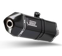 T.017.LRB - Exhaust Muffler Mivv SPEED EDGE STEEL BLACK TRIUMPH TIGER 1050 (17-)