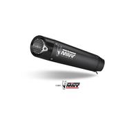 MIVV Exhaust X-M5 T.021.SC5B – Slip-On for Triumph Speed Triple 2018-20, Silver Not Homologated