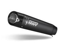 Mivv X-m5 Triumph Speed Triple R/s/rs 2018-20 T.021.sc5b Not Homologated Slip On Muffler Silver Not Homologated unisex