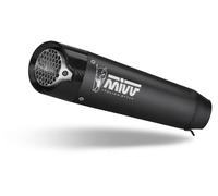 MIVV Exhaust X-M5 T.021.SC5B – Slip-On for Triumph Speed Triple 2018-20, Silver Not Homologated