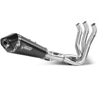 T.022.LDRB - Full Exhaust MIVV DELTA RACE Black SS TRIUMPH TRIDENT 660 (21-23)