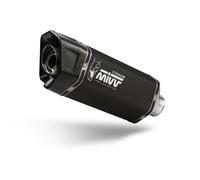 T.025.LR1TB - Exhaust Muffler MIVV SR-1 Black TRIUMPH SPEED TRIPLE 1200 (21-23)