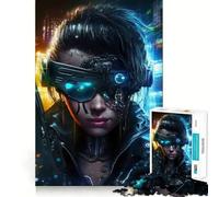 T 1000 Robot Girl for Adults 1000 Piece Jigsaw Puzzle Pure Logic Toy Peaceful Time Sharp Cut Heartfelt Gift (38x52cm)