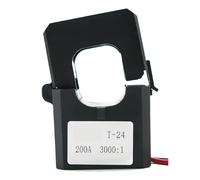 T-24 Split Core Current Transformer, 200A 3000:1 Ratio, AC Clamp Type CT Sensor, 50-60Hz, -25℃ to 75℃ Operating Range (750A)