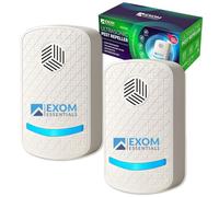 T-24, Ultrasonic Pest Repeller Wall Plug-in Most Effective Than Repellents - Get Rid of - Rodents, Squirrels, Mice, Rats, Bats, Roaches, Ants, Spiders, Bed Bugs, Мosquito, Insects, Fleas (2 Pack)