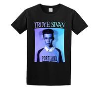T-33B Men's Sivan Troye O-Neck Cotton T Shirt Black M