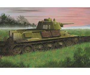 T-34/76 Mod.1943 Tank 1:72 Plastic Model Kit Dragon Models