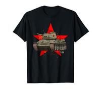 T-34 Soviet Tank WWII Russian Army Red Star T-Shirt
