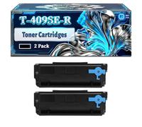 T-409SE-R Toner Cartridges Compatible for Toshiba e-Studio 409P 409S Printers, With Chip Large Capacity 300000 Pages (2-Pack Black)
