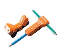 T-5 10PCS For 1 Way 12~11AWG 4sqmm T-branch Non-stripped Cable Wire Connector T Type Joint Quick Splice Crimp Terminals