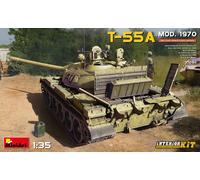 T-55A Mod. 1970 Interior Kit Tank 1:35 Plastic Model Kit MINIART