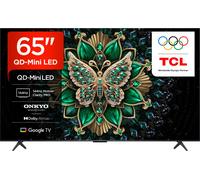 65" TCL C6K QD-Mini LED 4K HDR Smart Google TV - 65C6K, Black