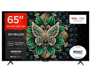 T 6K 65" Premium QD-Mini LED 144Hz 4K HDR Smart Google TV