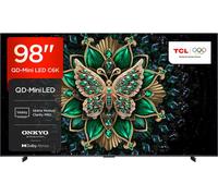 T 6K 98" QD-Mini LED 4K HDR Smart Google TV - 98C6KS, Black