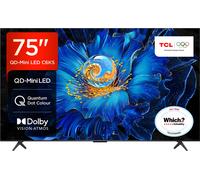 TCL C6KS 75C6KS-UK TV 190.5 cm (75") 4K Ultra HD Smart TV Wi-Fi Metallic