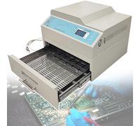T-937 T-937M Infrared Reflow Oven,for PCB Lead/Leadfreely Paste Welding,Micro-Computer Control Infrared IC Heating Soldering Machine T-937M-110V60Hz