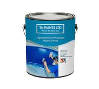 T A Paints Ltd Marine Boat Primer Anti Corrosive Universal PU Enamel Primer Multi Purpose Wood Metal Ply & Timber Above & Below Waterline Canal Boat Barge & Narrow Boat Paint 1 Litre White