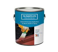 T A Paints Ltd Metal Primer Red Oxide 5L Quick Drying HB Zinc Phosphate Anti Corrosive Hammerite Equivalent to Mild Steel, Wrought Iron, RSJs