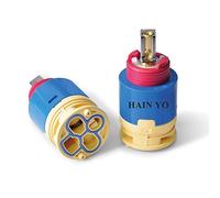 T and T 40mm Ceramic Pressure Balance Cartridge JL02BJ Blue, Red