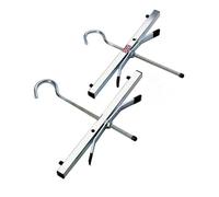 TB Davies Universal Roof Rack Ladder Clamps (Pair with Padlocks)-Secures your ladders safely to your roof rack, Locks your ladders in place, Guards against theft