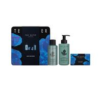 T Baker Body Care Boost Set - Fig Leaf & Cedar Bath & Body Collection with Wash, Deodorant Spray & Cleansing Bar