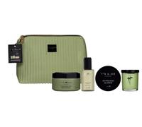 T BAKER Relax and Unwind Gift Set Bath Salts/Candle/Jasmine & lime blossom Body Spray/Body Cream - TED B luxurious collection