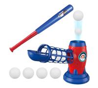 T Ball Game Launcher - Simple Strike Control Launcher, Outdoor Baseball Activity for Children | Compact Design Travel Game for Backyard Practice, T Ball Starter Kit for Ages 3-8 Boys & Girls