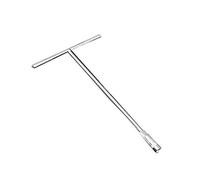 T - Bar Socket Wrench Nut Spinner Hex Socket T Shape Handle Wrench Drive 19mm Extra Long for Motorbike, Car, Workshop(1 Pack)