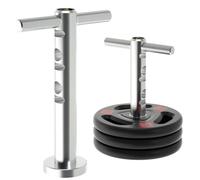 T-Bell Aluminum Strength & Conditioning Weight Lifting T-Bar, 14" H x 12" W x 2" Diameter